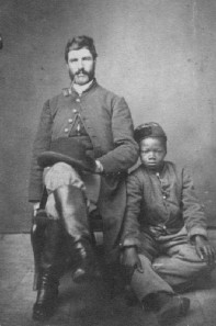 confederate with enslaved boy